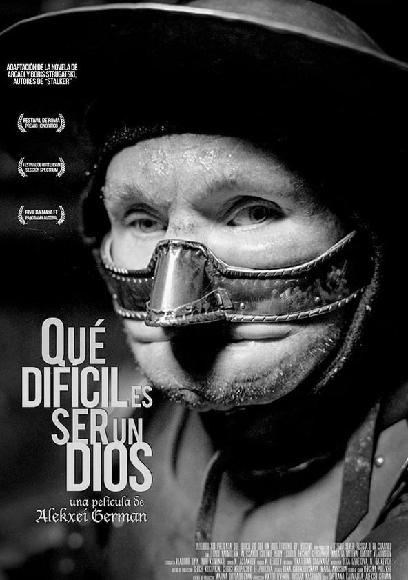 Cartel español de «Qué difícil es ser un dios»